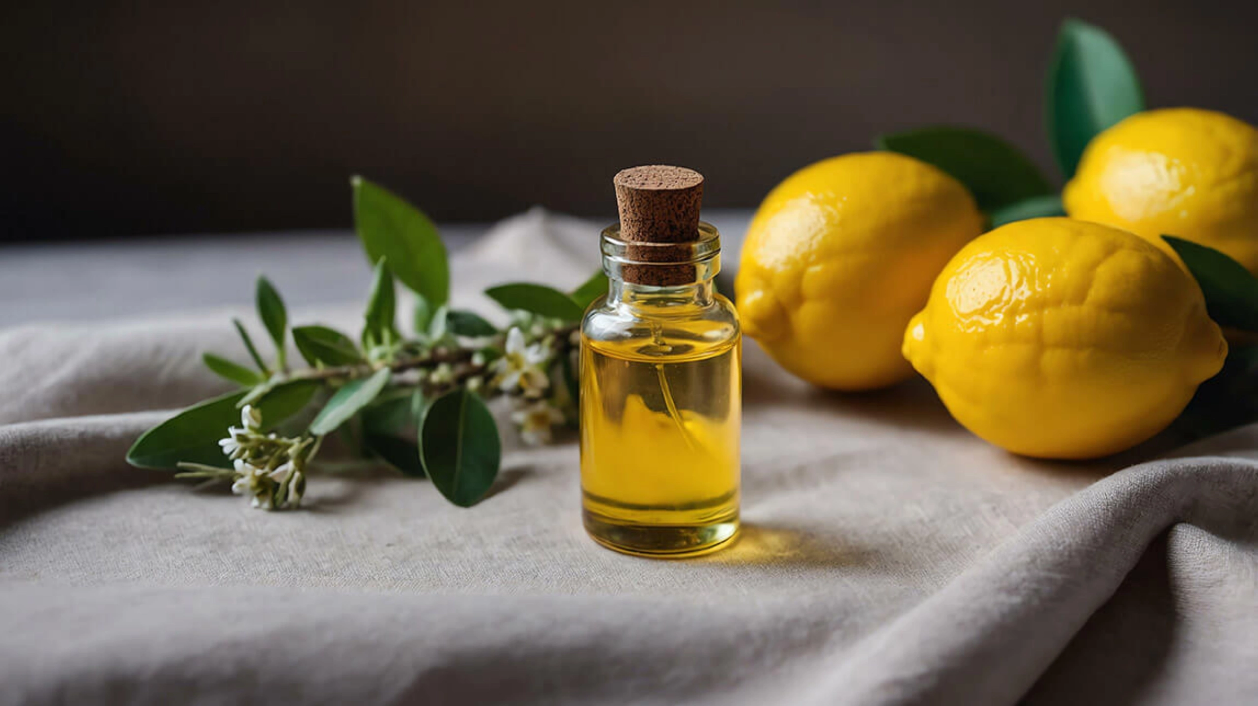 Huile essentielle de citron