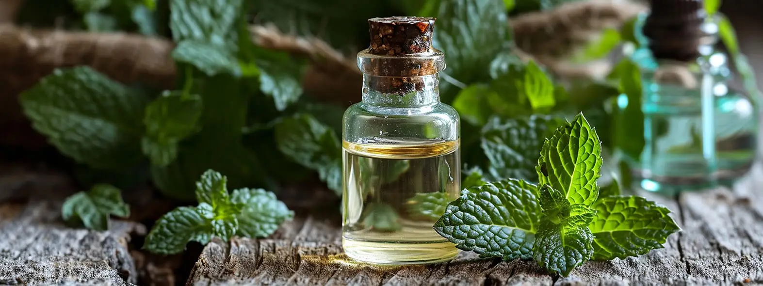 Huile essentielle de menthe poivrée