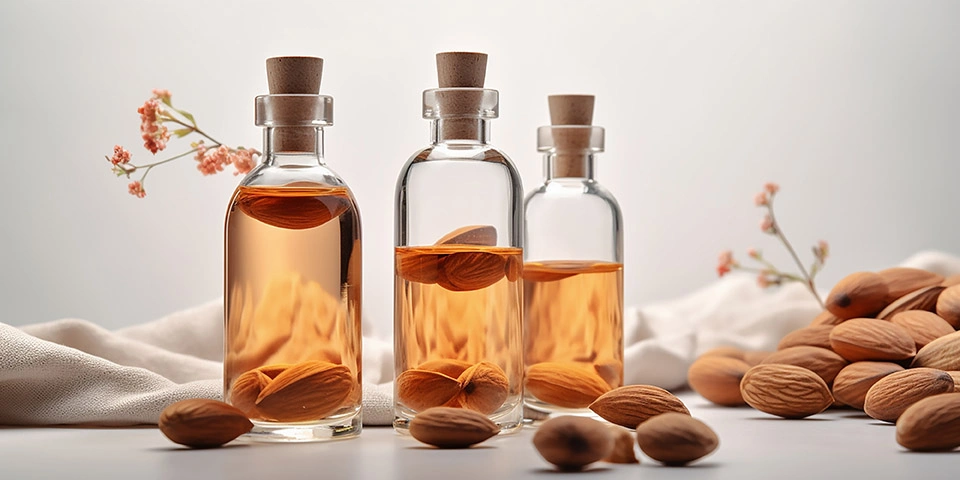 Huile végétale d'amande douce