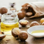 Huile végétale noix macadamia