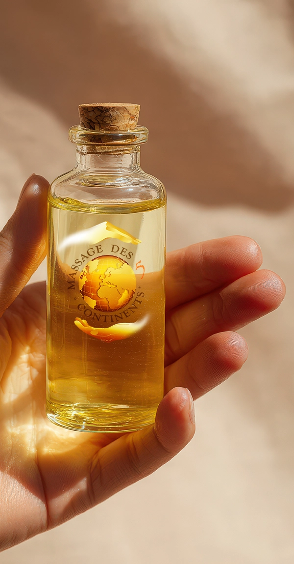 Huiles massage 5 Continents