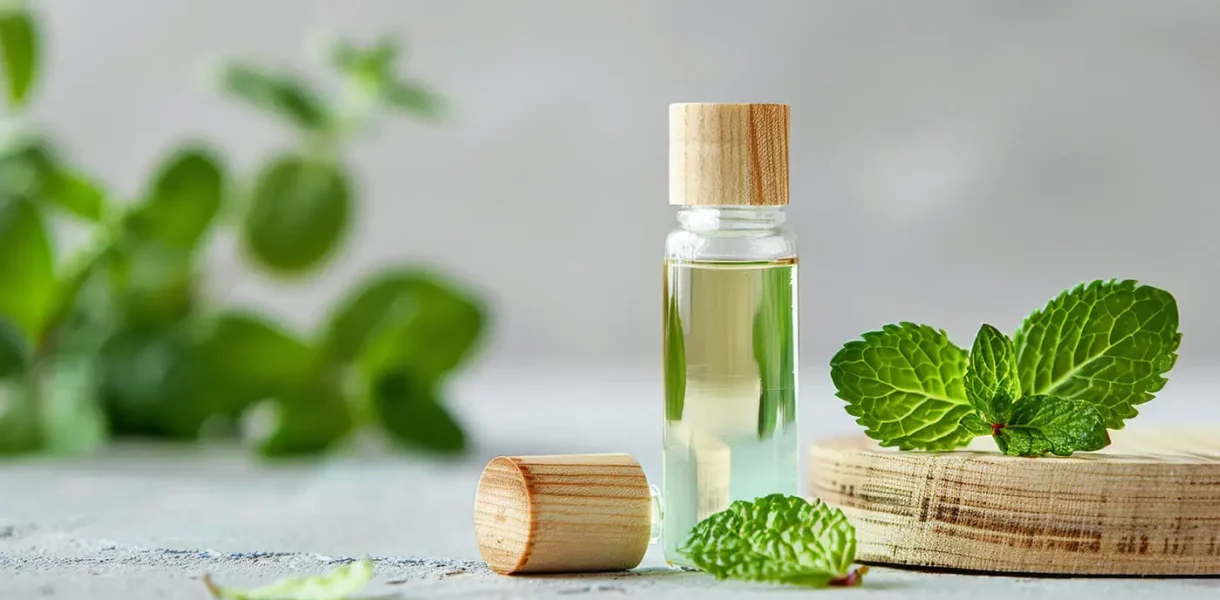 Huile essentielle de menthe poivrée