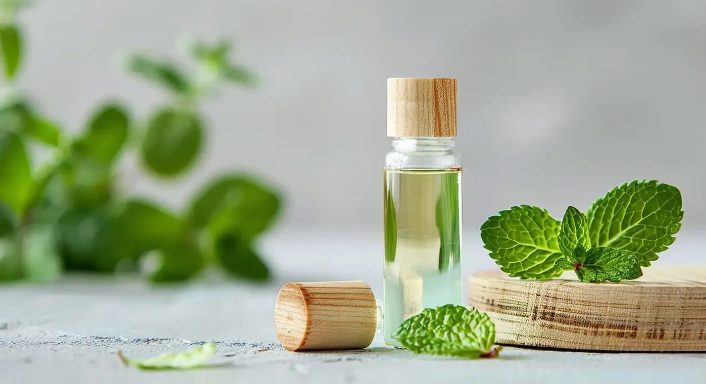 Huile essentielle de menthe poivrée