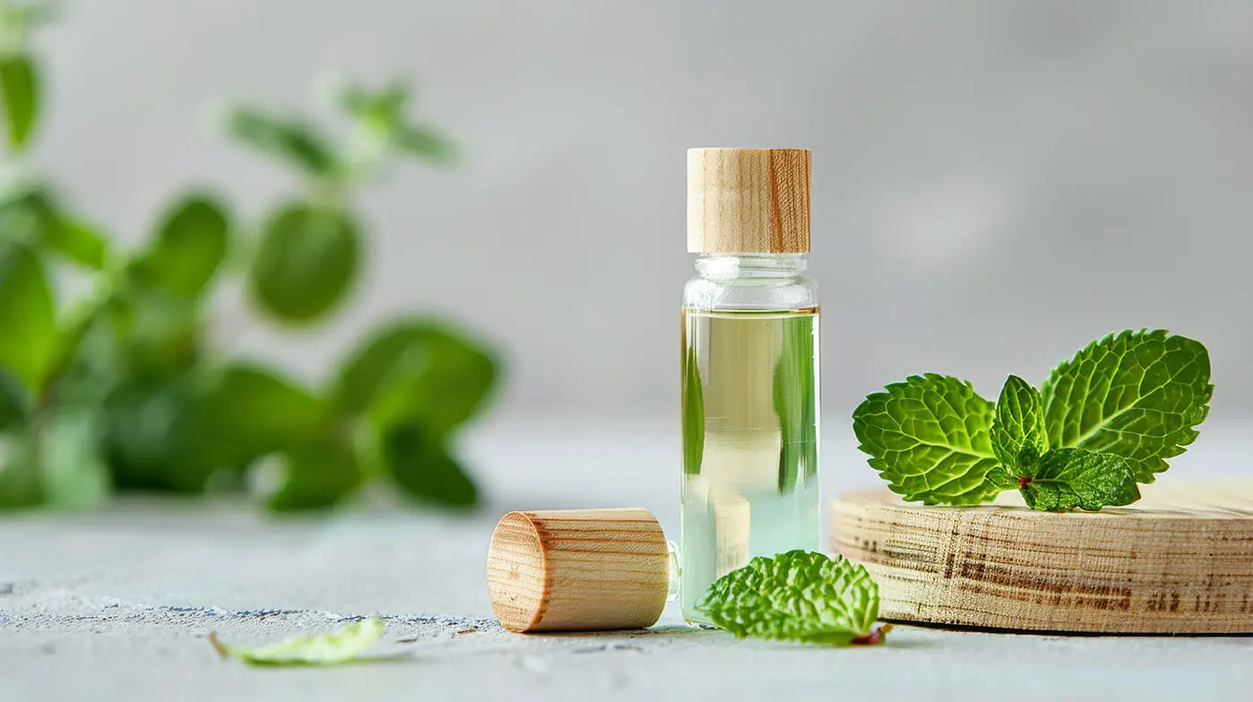 Huile essentielle de menthe poivrée