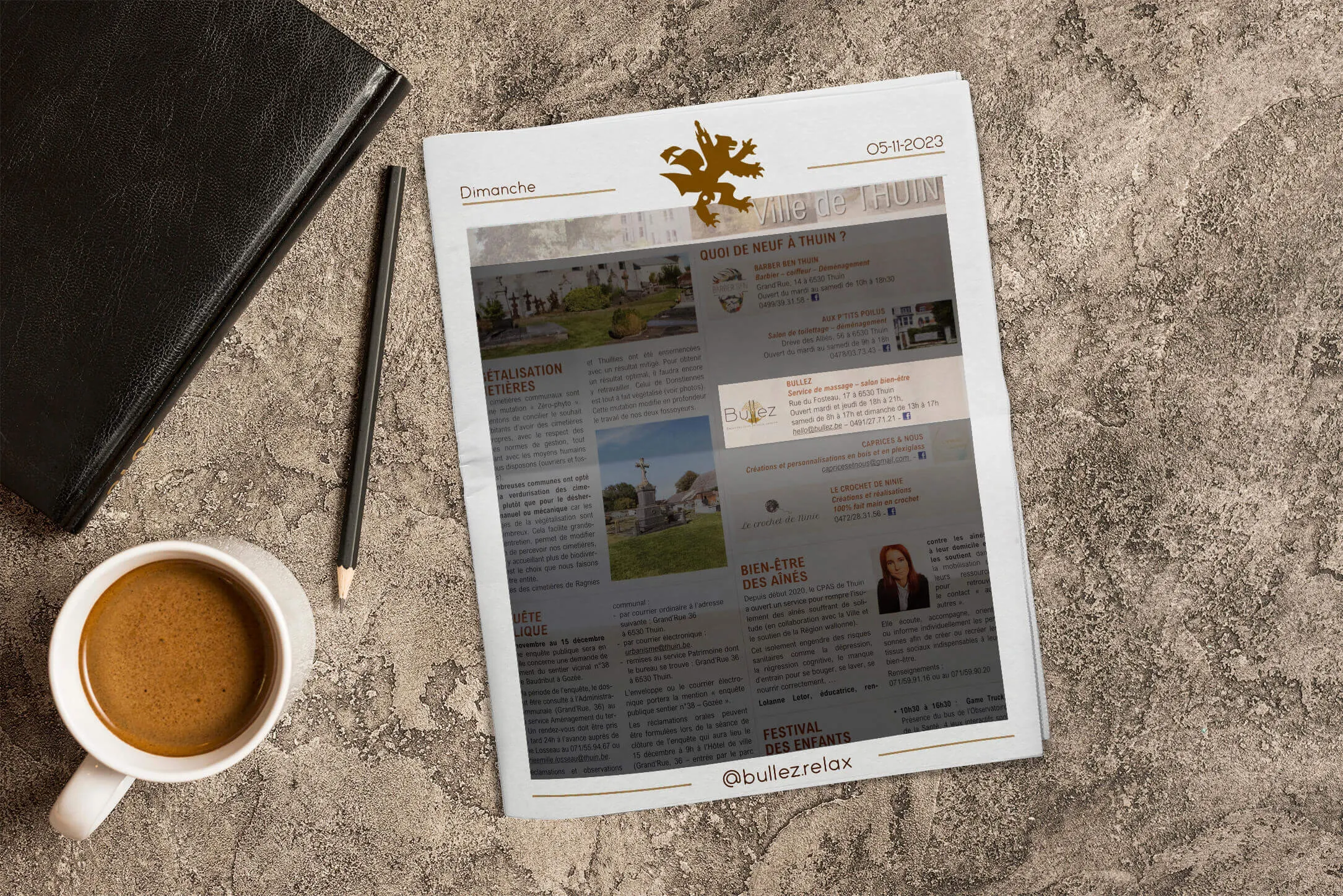 Bullez bulletin communal de Thuin