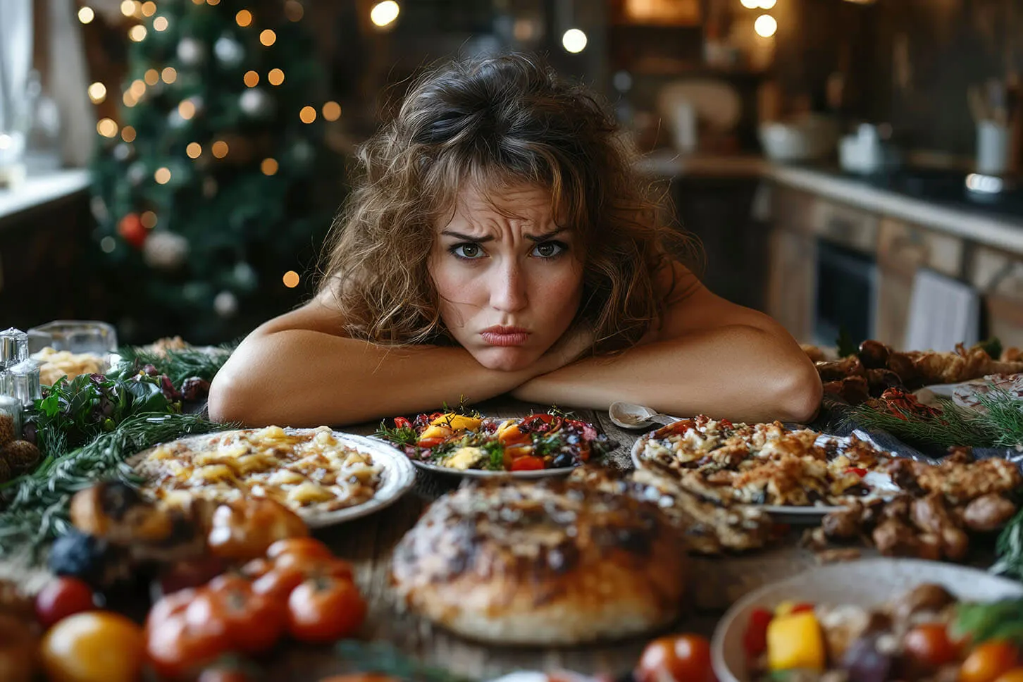 Massage après fête de fin d'année
