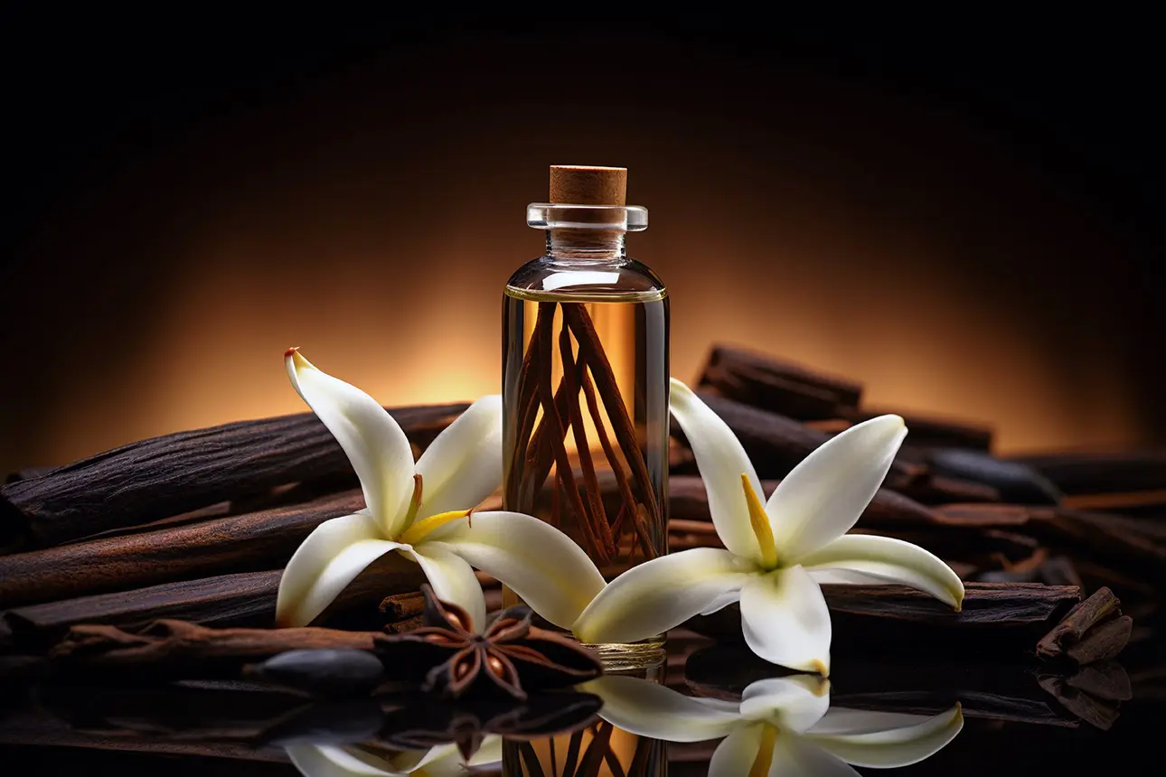 Huile essentielle de vanille divine