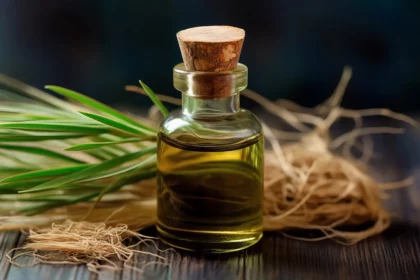 Huile essentielle de vétiver d'Haïti