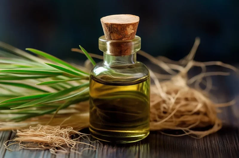 Huile essentielle de vétiver d'Haïti