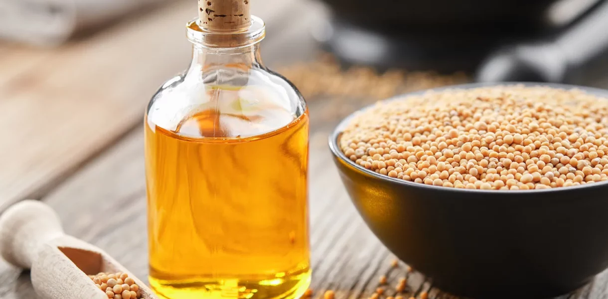 Huile végétale de moutarde