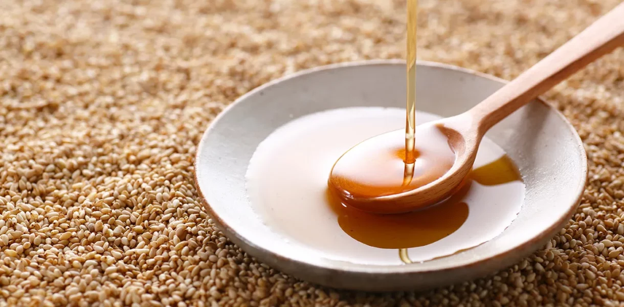 Huile végétale de sésame