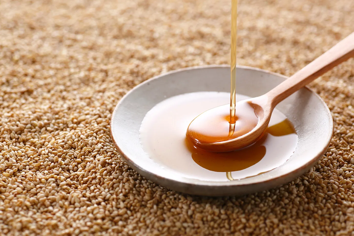 Huile végétale de sésame