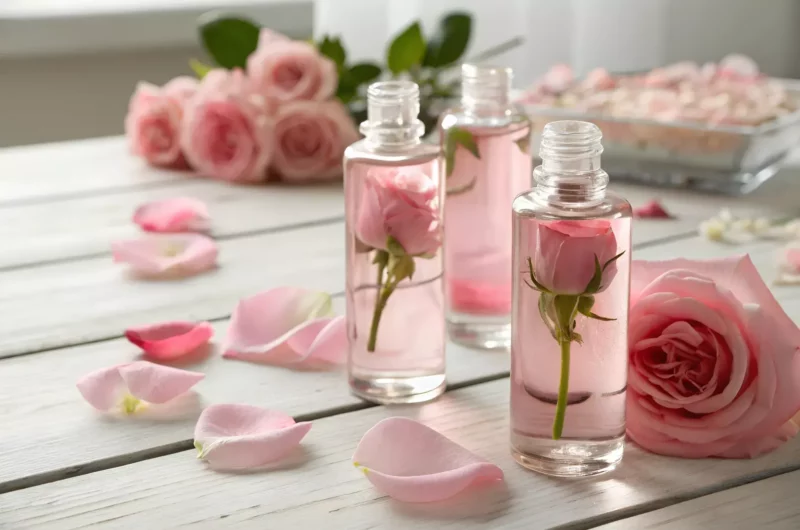 Hydrolat de roses de Damas