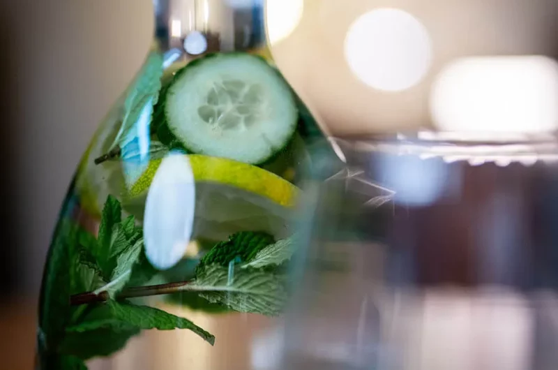 Infusion froide hydratante avant massage signée Bullez