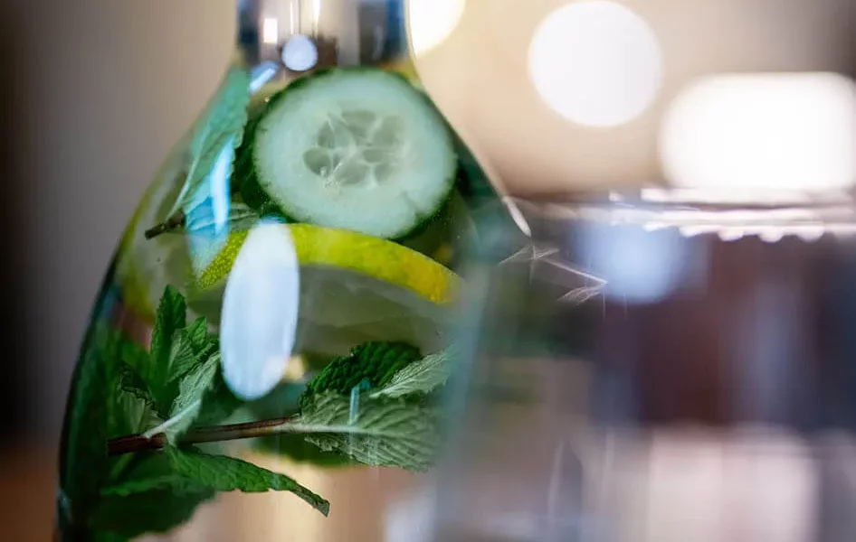 Infusion froide hydratante avant massage signée Bullez