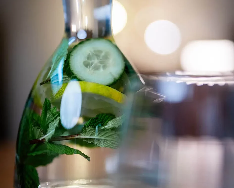 Infusion froide hydratante avant massage signée Bullez