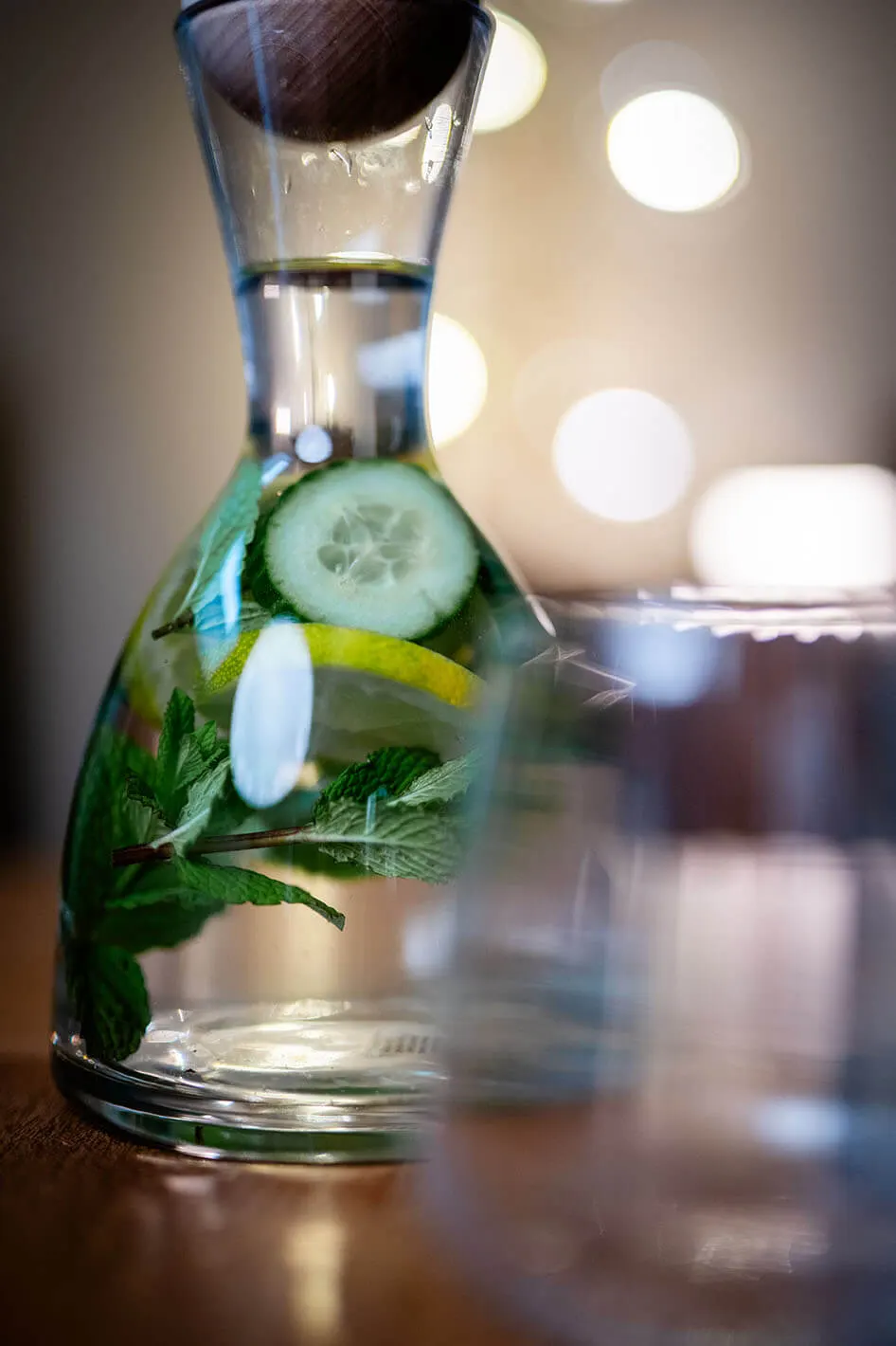 Infusion froide hydratante avant massage signée Bullez