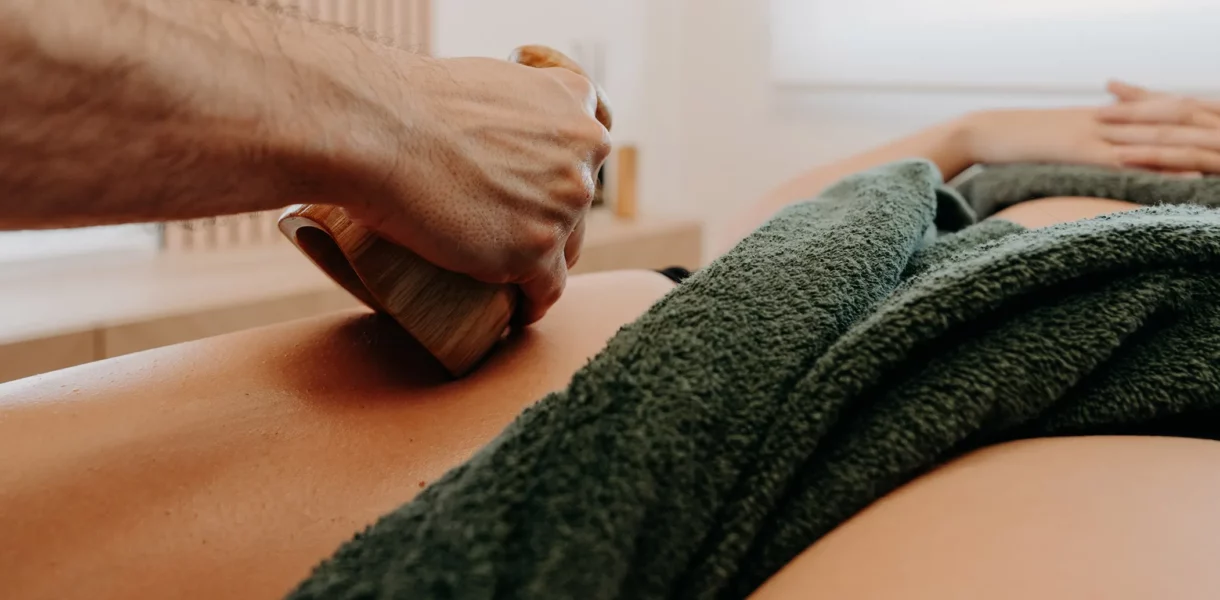 Ventouse en bois, madérothérapie