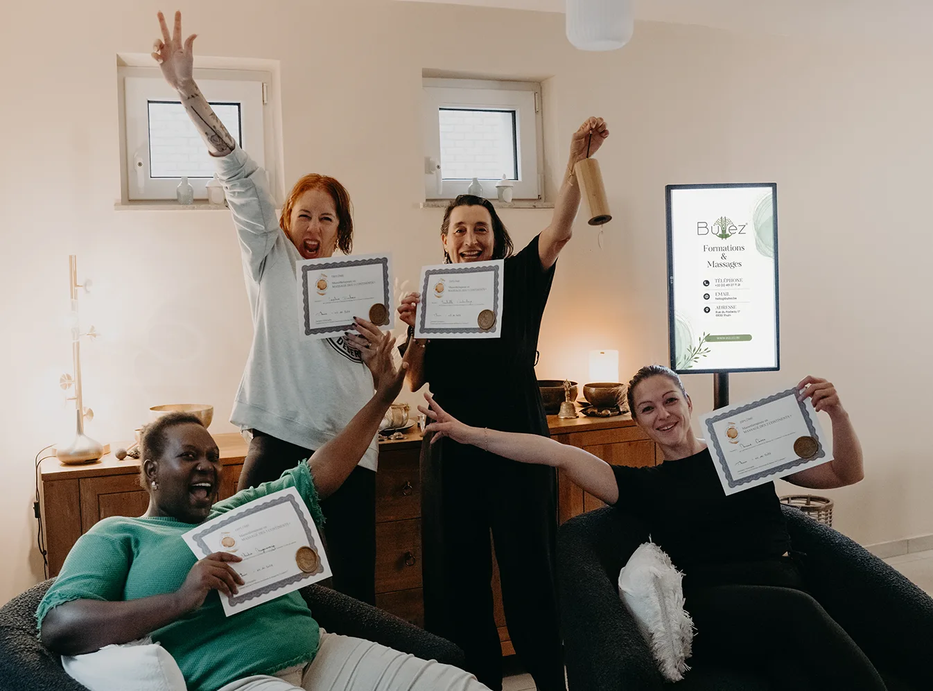 Formation Massage des 5 Continents — Bullez, Thuin (Hainaut)