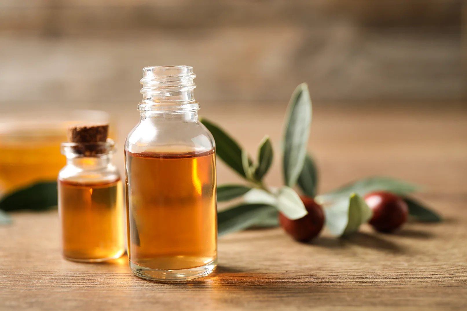 Huile de massage bio utilisée pour un premier massage chez Bullez
