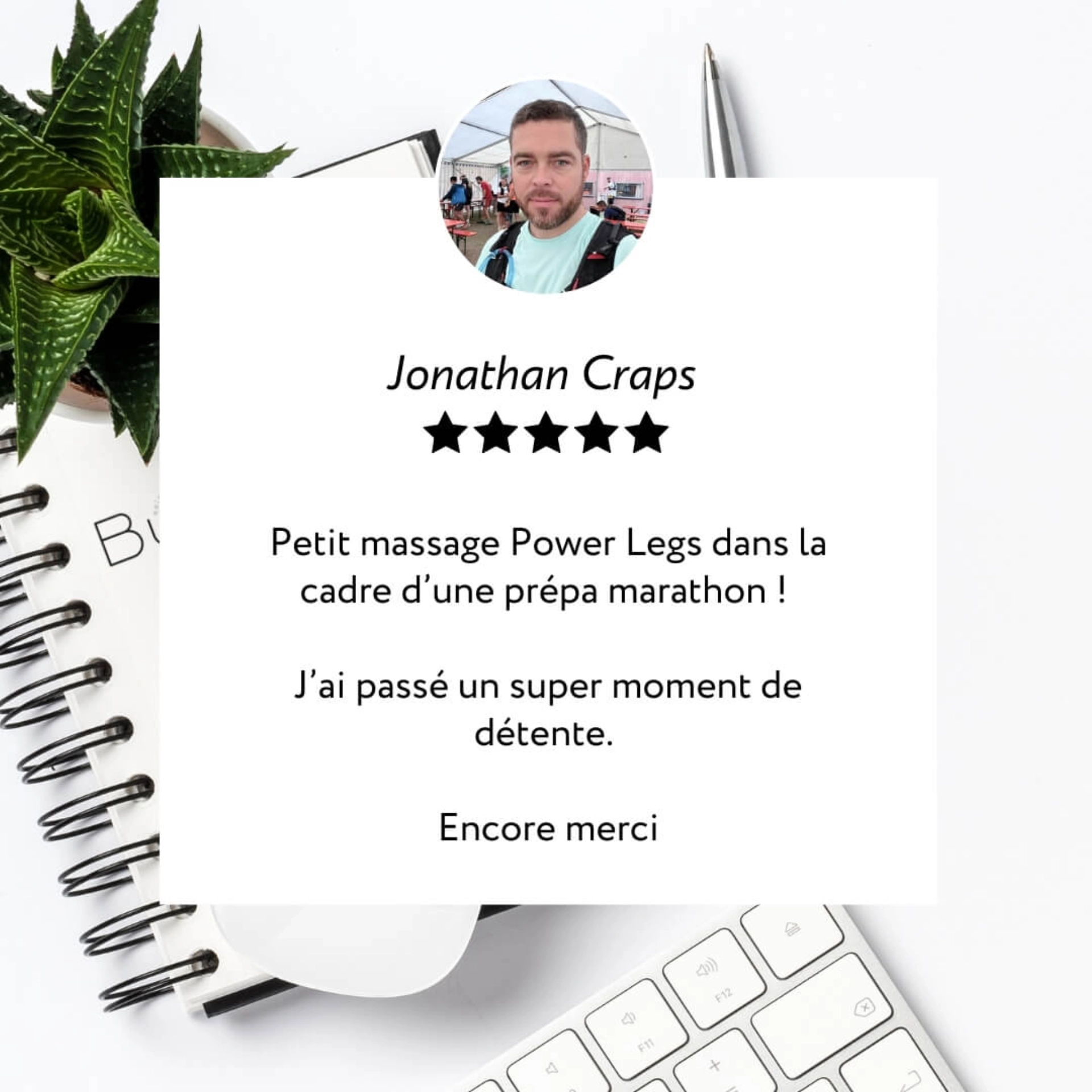 Avis client — Massage Power Legs®