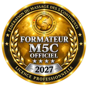 Christophe Dandois, formateur agr&eacute;&eacute; du Massage des 5 Continents&reg; &mdash; licence professionnelle 2027