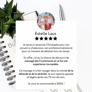 Massage des 5 continents,