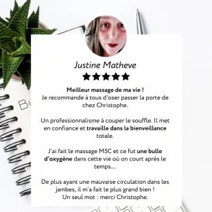 Massage des 5 continents,