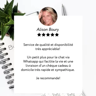 Témoignage bon cadeau massage Thuin Bullez