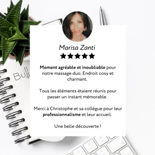 Témoignage d'un massage en Duo chez Bullez