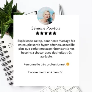 Témoignage d'un massage en Duo chez Bullez