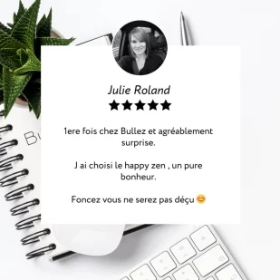 Témoignage de Julie sur le massage Happy Zen