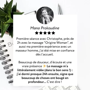 Témoignage Massage Origine Woman