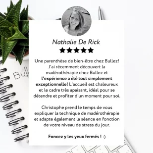 Témoignage de Nathalie Power Drain Madéro